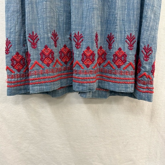 Beautifully Embroidered Johnny Was Dress - Picture 4 of 6